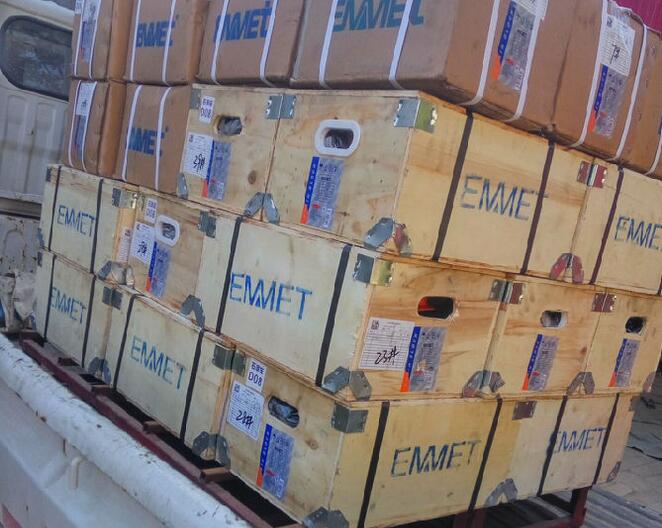 埃米頓到貨現(xiàn)場(chǎng)