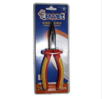埃米頓6"150mm 專業級絕緣耐壓尖嘴鉗