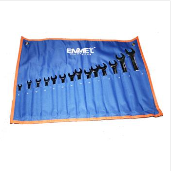 埃米頓14PCS 14件精拋平面兩用扳手組套（布袋裝）