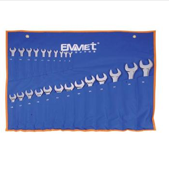 埃米頓23PCS 23件精拋平面兩用扳手組套（布袋裝）