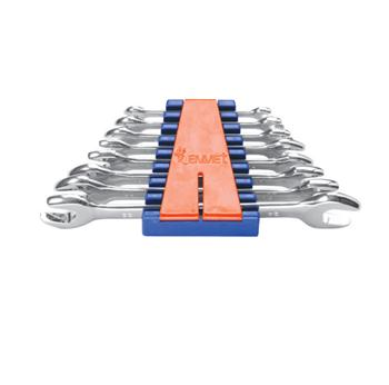 埃米頓8PCS 8件精拋平面雙頭呆扳手組套（塑夾裝）